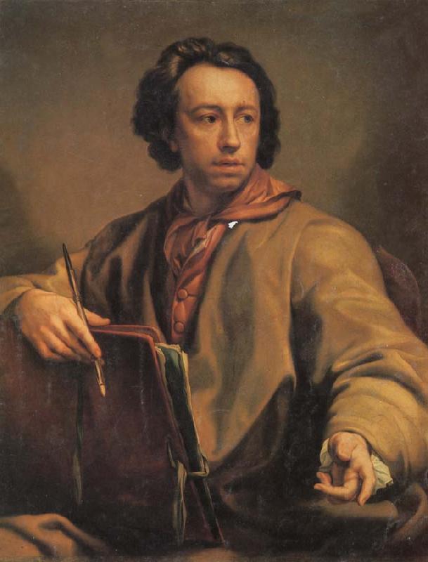 Anton Raffael Mengs Self Portrait oil painting image